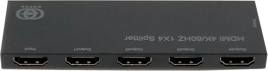 Amazon | GOPPA ゴッパ HDMI分配器 4K60Hz対応 1入力4出力 GP
