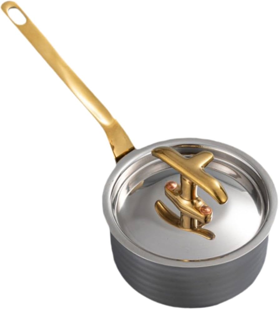 Amazon | Cuticate ソースパン 片手鍋 ミニ ソースポット 8cm