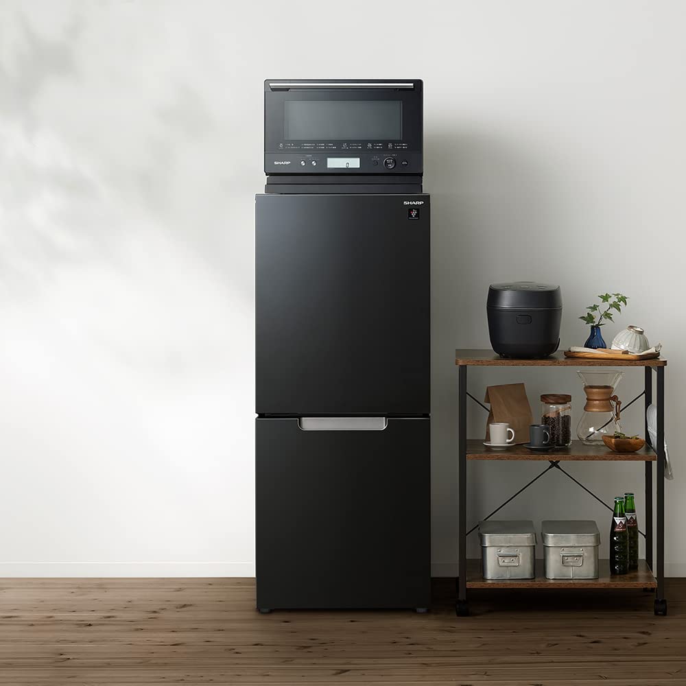 Amazon | シャープ 冷蔵庫 幅49.5cm 152L 両開き(つけかえどっちもドア