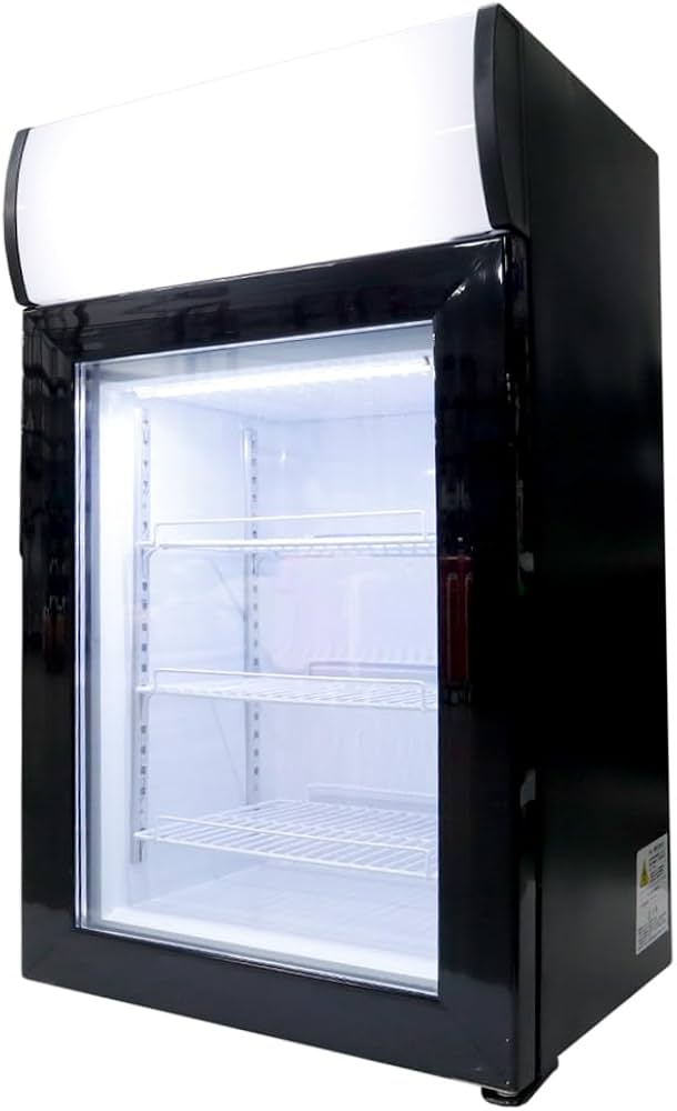 Amazon | ディスプレイ冷凍庫 50L 冷凍庫 冷凍ショーケース コンパクト