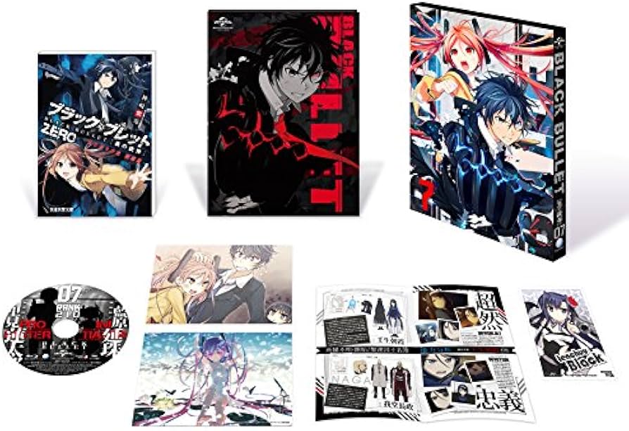 Amazon.co.jp: ブラック・ブレット 7 (初回限定版BD) [Blu-ray] : 小島