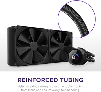 Amazon | NZXT KRAKEN 280 Black 簡易水冷CPUクーラー RL-KN280-B1