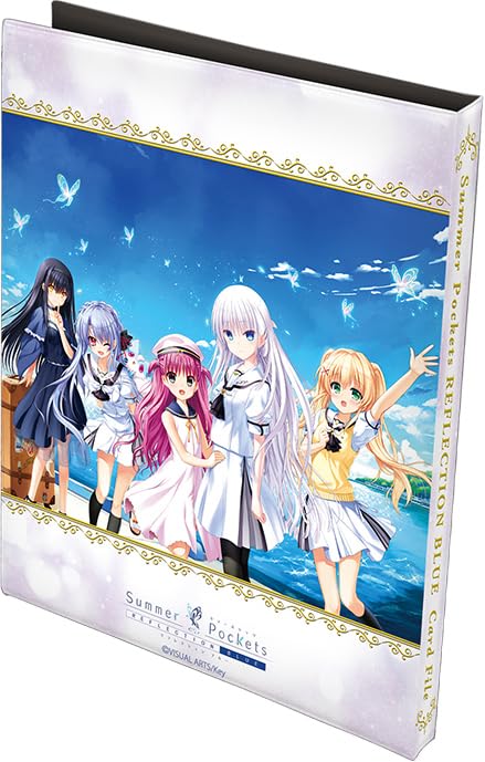 Amazon.co.jp: 合皮製カードファイル Summer Pockets REFLECTION BLUE