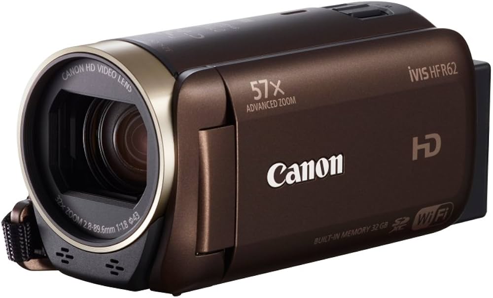 Amazon.co.jp: Canon デジタルビデオカメラ iVIS HF R62 光学32倍
