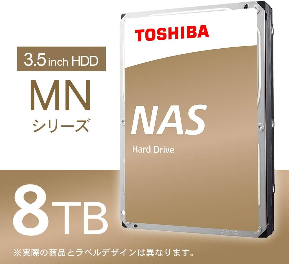 Amazon | 東芝(TOSHIBA) 3.5インチ HDD 8TB NAS PC 向け 内蔵型 CMR 24