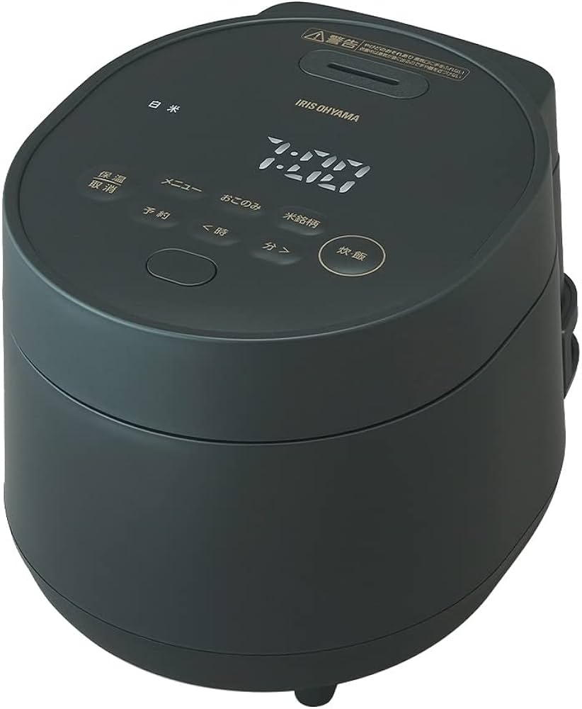 Amazon | アイリスオーヤマ 炊飯器 3合 一人暮らし 自動調理メニュー