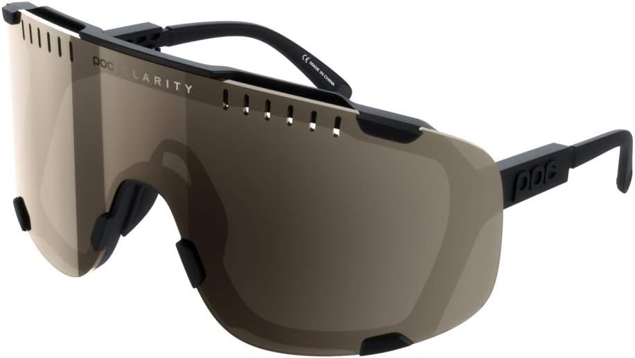 Amazon.co.jp: POC Devour Sunglasses Uranium Black/Brown Silver