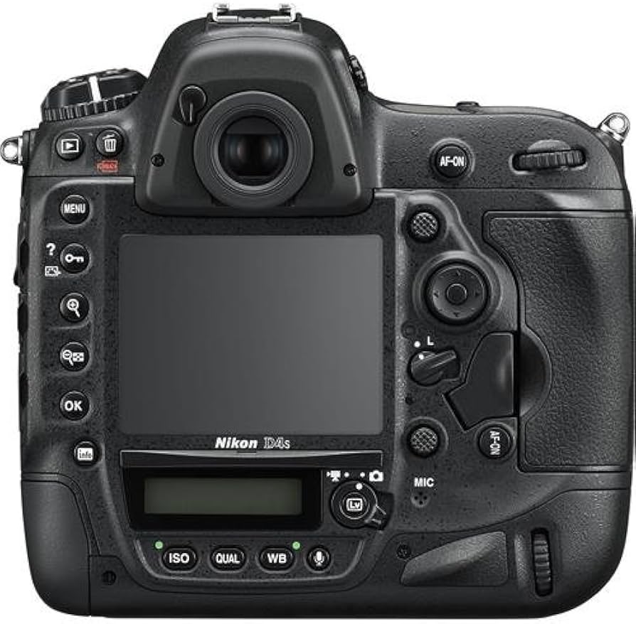 Amazon.com : Nikon D4S 16.2 MP CMOS FX Digital SLR with Full 1080p