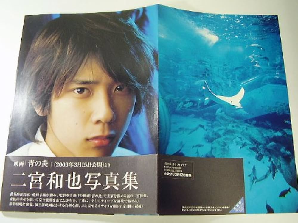 Amazon.co.jp: 二宮和也写真集 青の炎 : 西村 彩子: 本