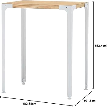 Amazon.co.jp: 無印良品 木製デスク 幅60×奥行40×高さ72cm スチール脚