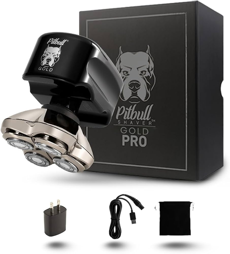 skull shaver Male Pitbull Gold PRO Electric shaver: Electric Head