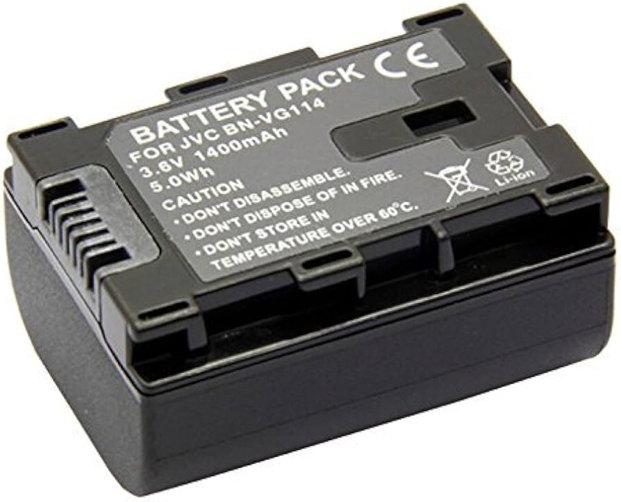 Amazon.com : Battery for JVC Everio GZ-HD500BU, GZ-HD520BU, GZ