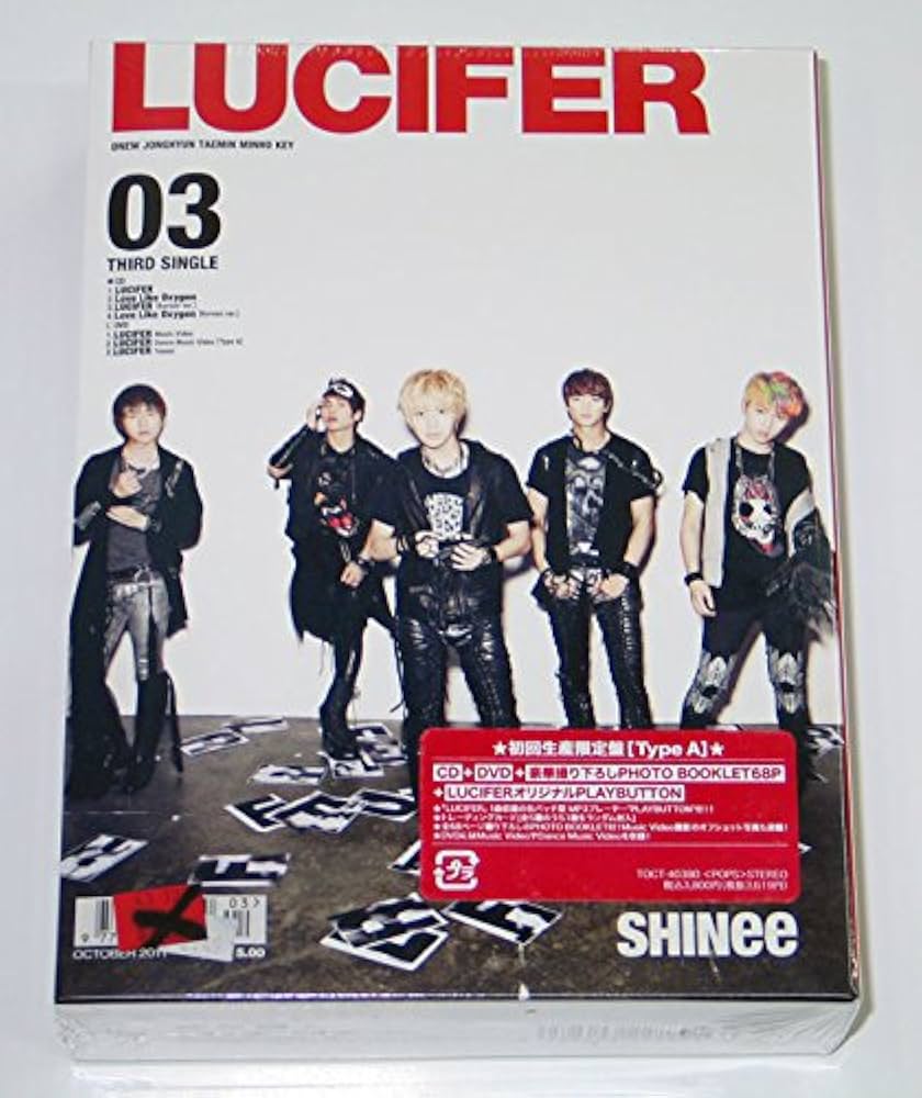 Amazon.co.jp: SHINee シャイニー - LUCIFER (Type-A) CD + DVD + MP3