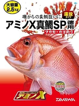Amazon | ダイワ(DAIWA) 新鮮パック アミノX 真鯛SP 徳用 | ダイワ