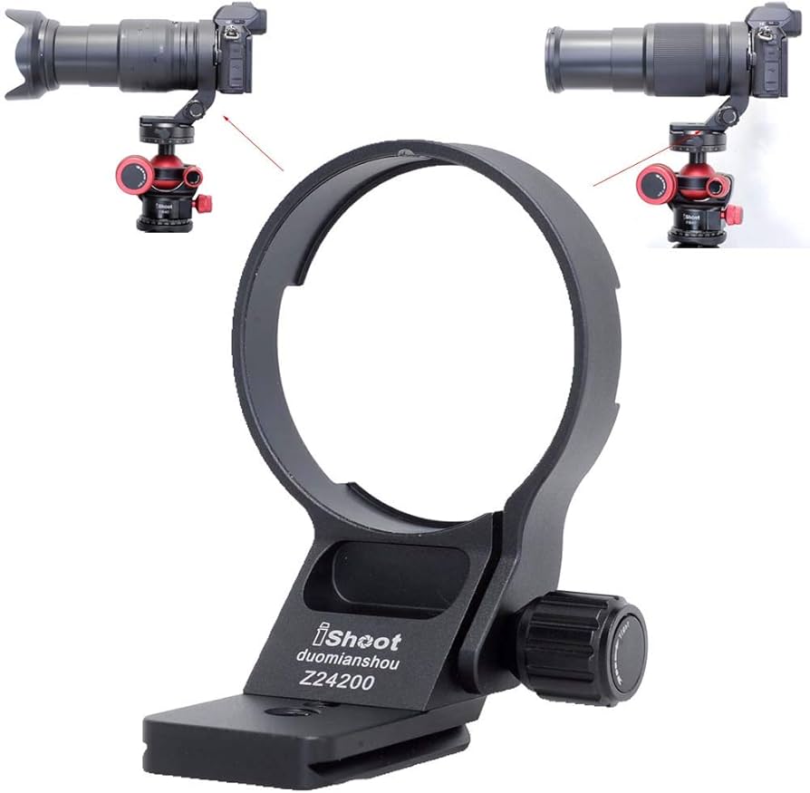 Amazon | iShootカメラリング式三脚座、 三脚マウントリング、レンズ