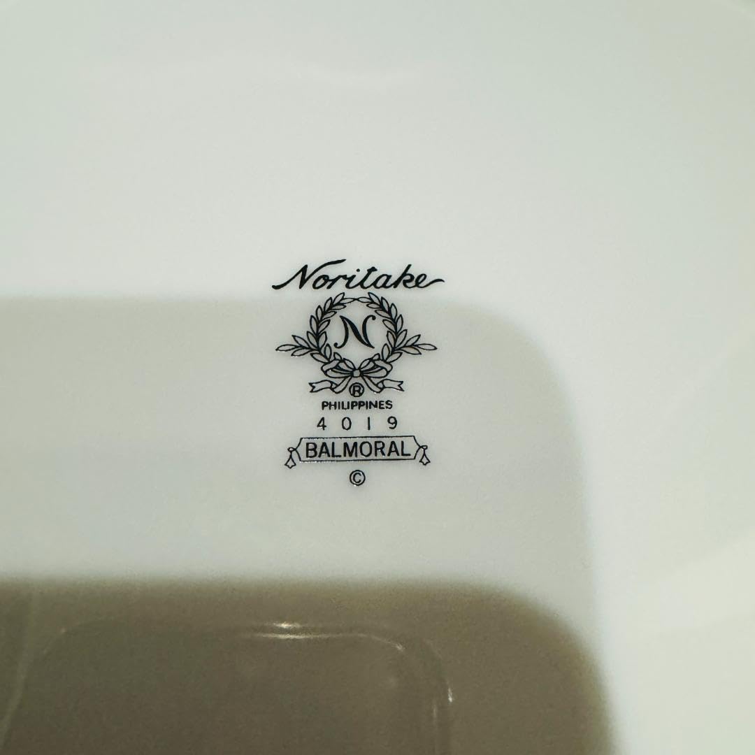 Amazon.co.jp: ノリタケ BALMORAL バルモラル 4019 プレート 3枚