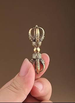 Amazon｜五鈷杵 真鍮製 密教法具 希少 ペンダント 金剛杵 三鈷杵