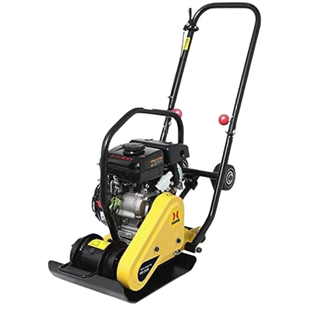 Amazon | HAIGE(ハイガー) 転圧機 プレートコンパクター 折りたたみ