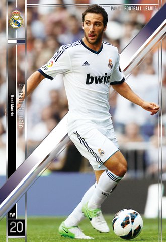 Amazon.co.jp: ゴンサロ・イグアイン レアルマドリード ST パニーニ