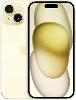 Amazon.com: Apple iPhone 15, 128GB, Yellow - Verizon (Renewed