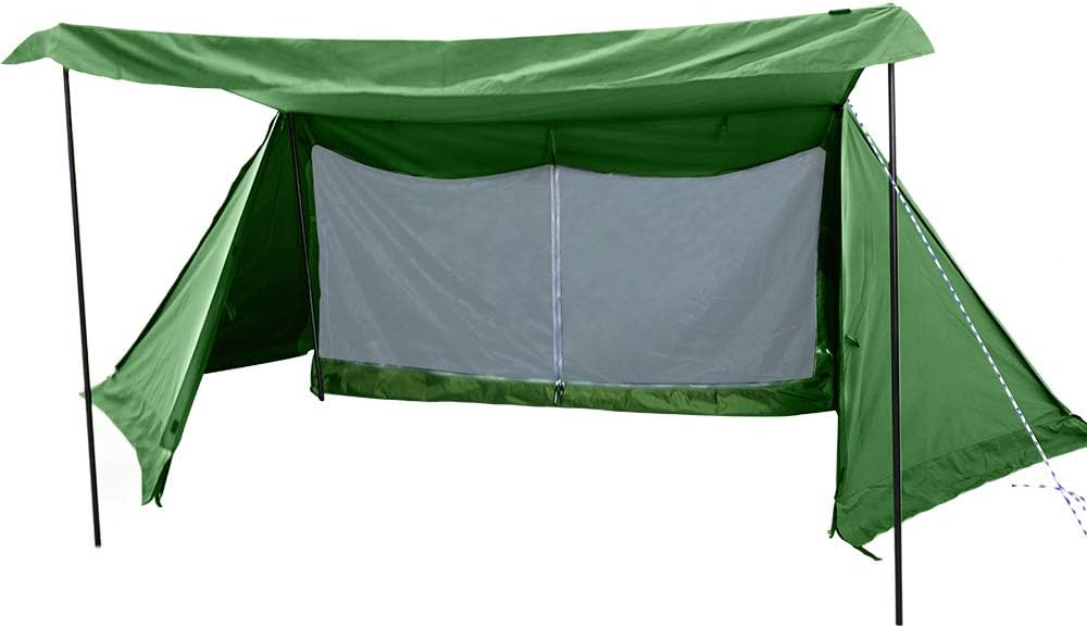 Amazon | Soomloomミリタリーテント 軍幕 パップテント一人用 TC素材