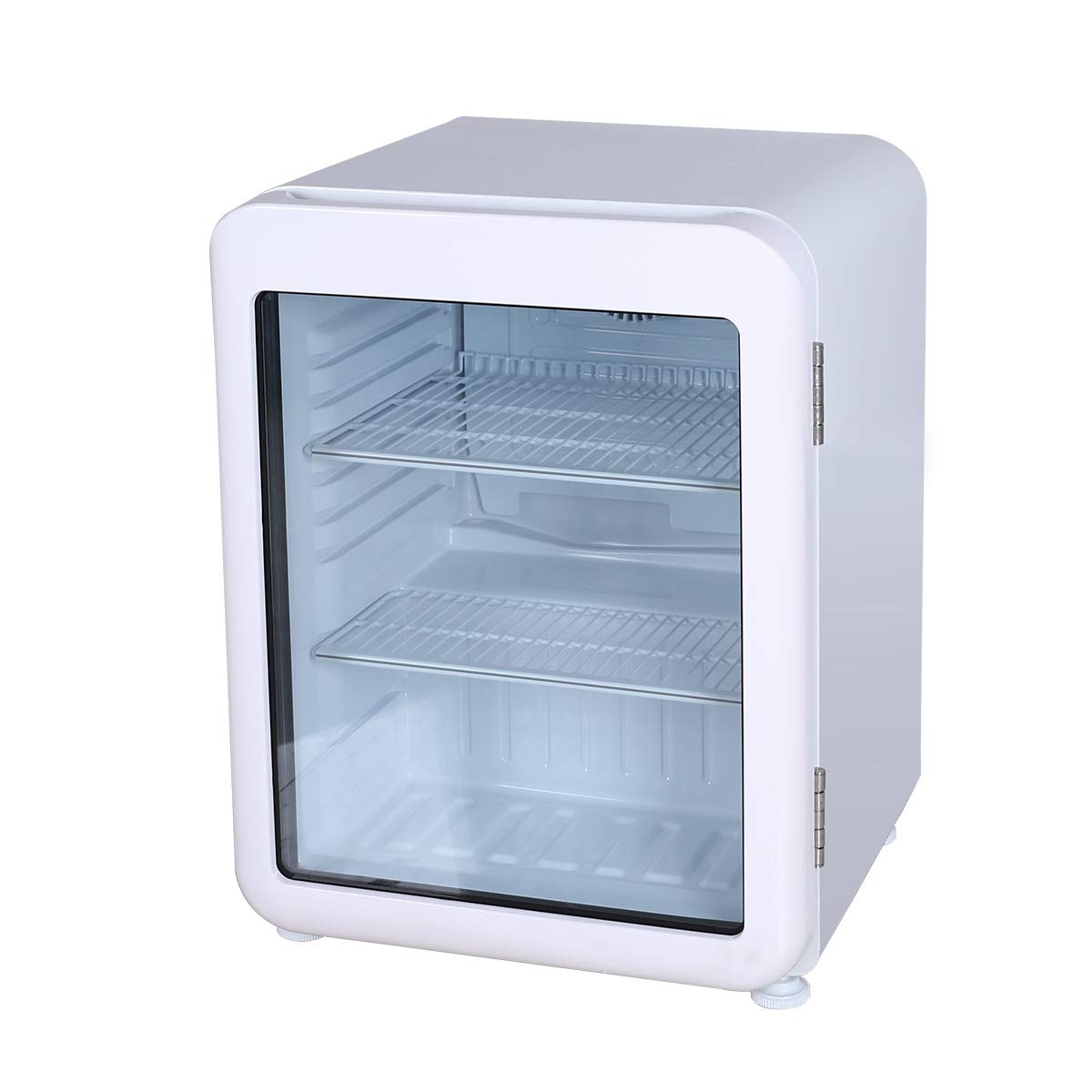 Amazon | Hijiru レトロ冷蔵ショーケース68L/ホワイト【HJR-RK70WT