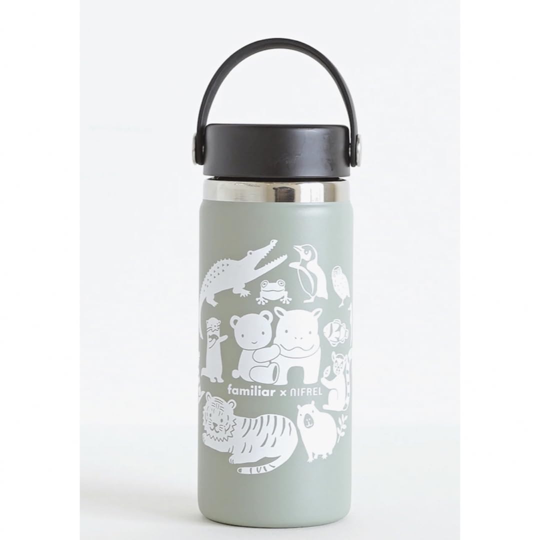 Amazon.co.jp: ファミリア グリーン ハイドロフラスクステンレスボトル