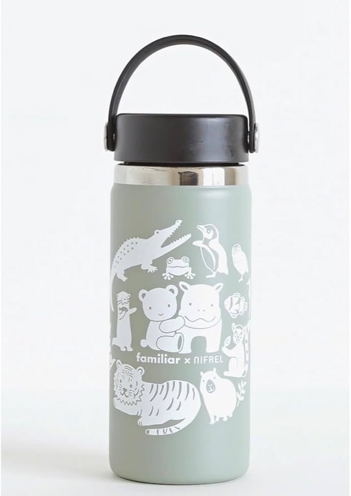 Amazon.co.jp: ファミリア グリーン ハイドロフラスクステンレスボトル