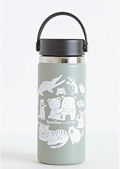 Amazon.co.jp: ファミリア グリーン ハイドロフラスクステンレスボトル