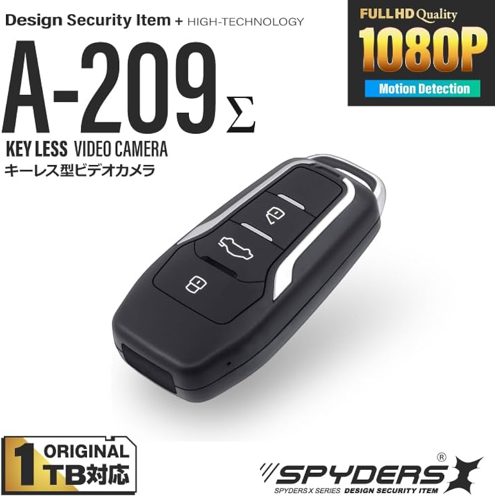 Amazon.co.jp: スパイダーズX（SPYDERSX） スパイカメラ 1080P