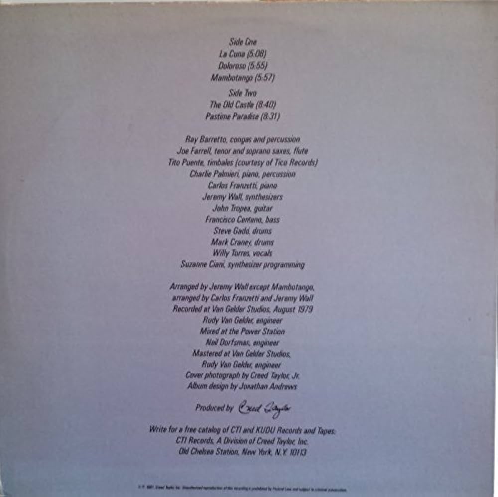 Ray Barretto, Tito Puente - La Cuna - Amazon.com Music