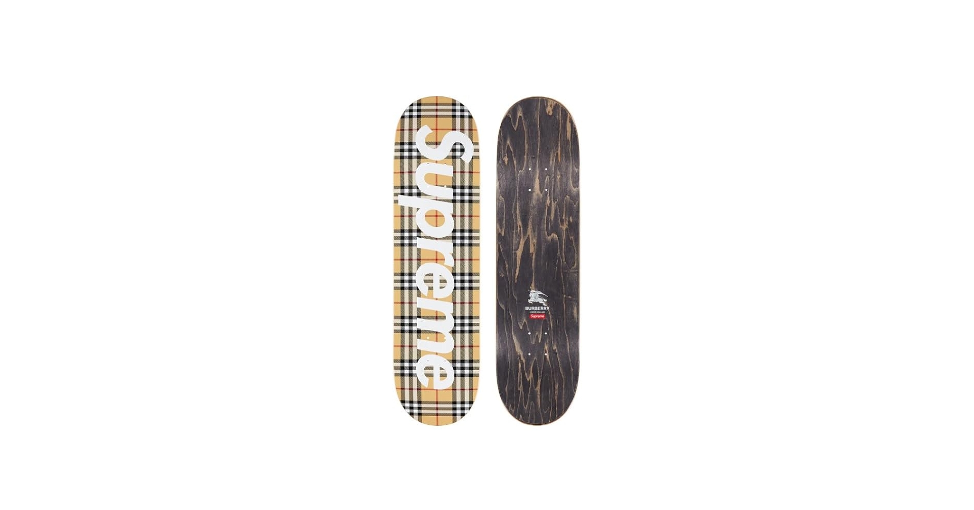 Amazon.co.jp: [SUPREME(シュプリーム)] Burberry Skateboard Beige