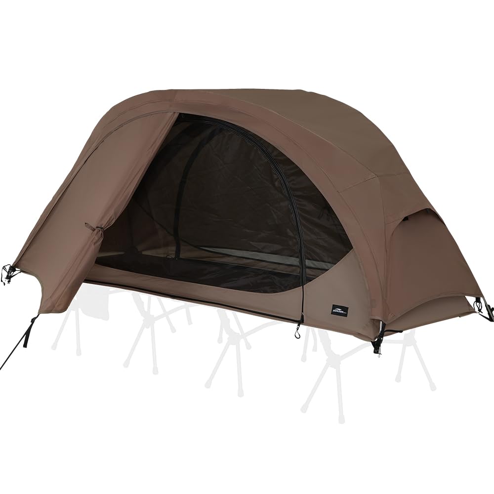 Amazon.co.jp: SoomloomコットテントPlusキャンプテントレインフライ