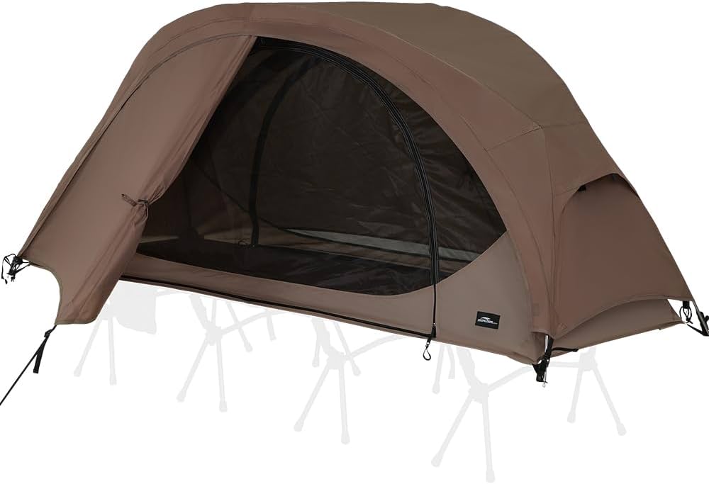 Amazon.co.jp: SoomloomコットテントPlusキャンプテントレインフライ