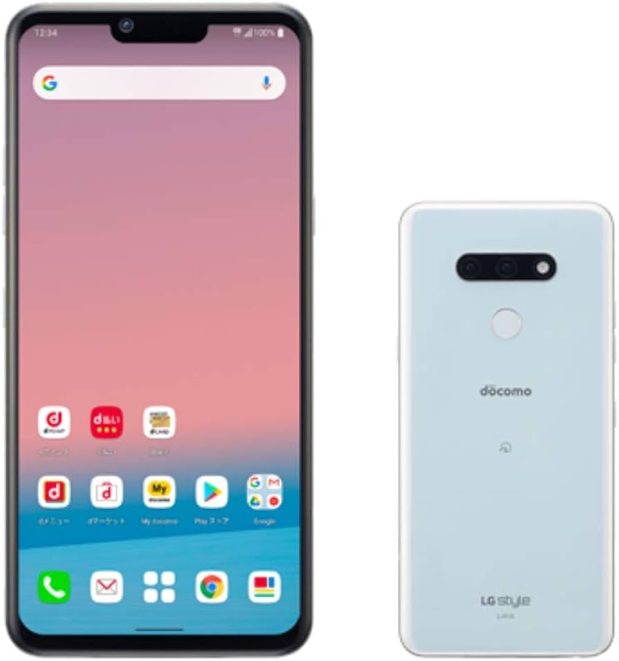 Amazon | LG style3 L-41A 本体 (aurora white) | LG | 携帯電話本体