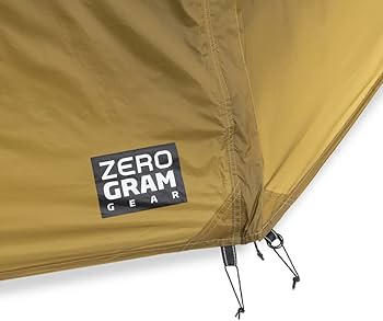 Amazon.co.jp: ZEROGRAM（ゼログラム）Thru Hiker 1p ZEROBONE（TAN