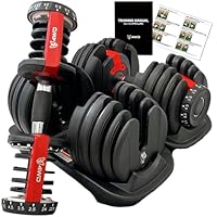 Amazon | 4WD 可変式ダンベル 24kg ブラック 1個 【プロボディビルダー