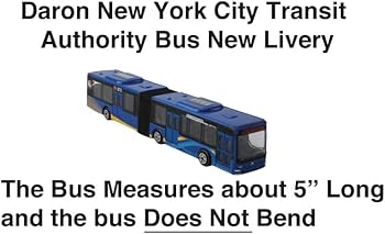 Amazon.com: Iconic Replicas Daron MTA NYC Transit Articulated Bus