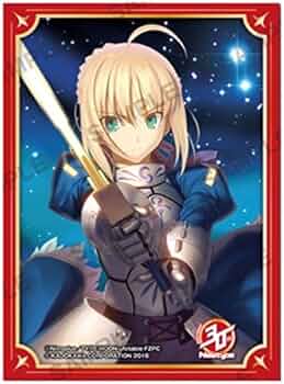 Amazon | Newtype30周年記念スリーブ Fate/Zero 「セイバー」 | トレカ