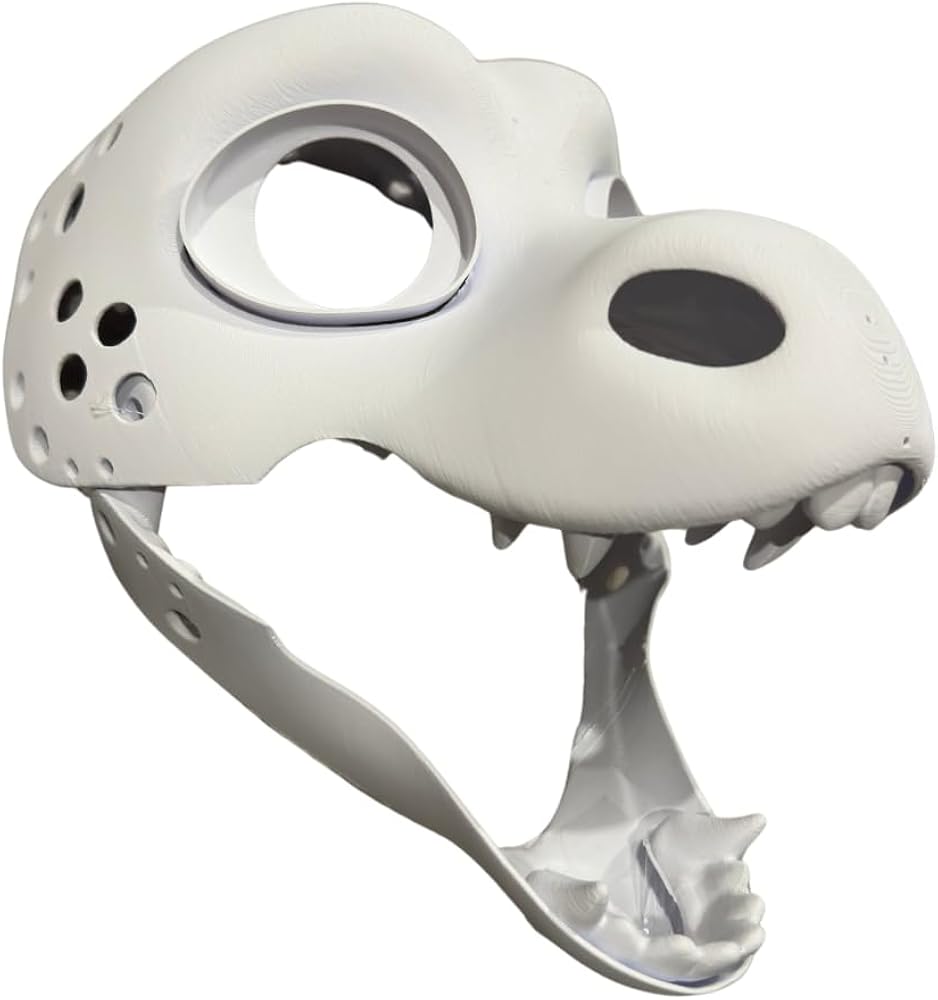 Amazon.com: Round Dragon | Dragon Fursuit Headbase | 3D Printed in