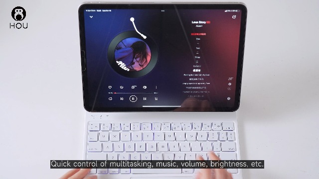 Amazon.com: HOU Keyboard Case for iPad Air 11 inch 2025 (M3)/2024