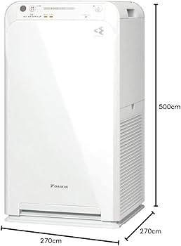 Amazon | ダイキン DAIKIN ストリーマ空気清浄機 ホワイト MC55Y(W
