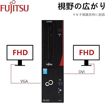 Amazon.co.jp: 【整備済み品】 富士通 デスクトップPC □CPU:第4世代