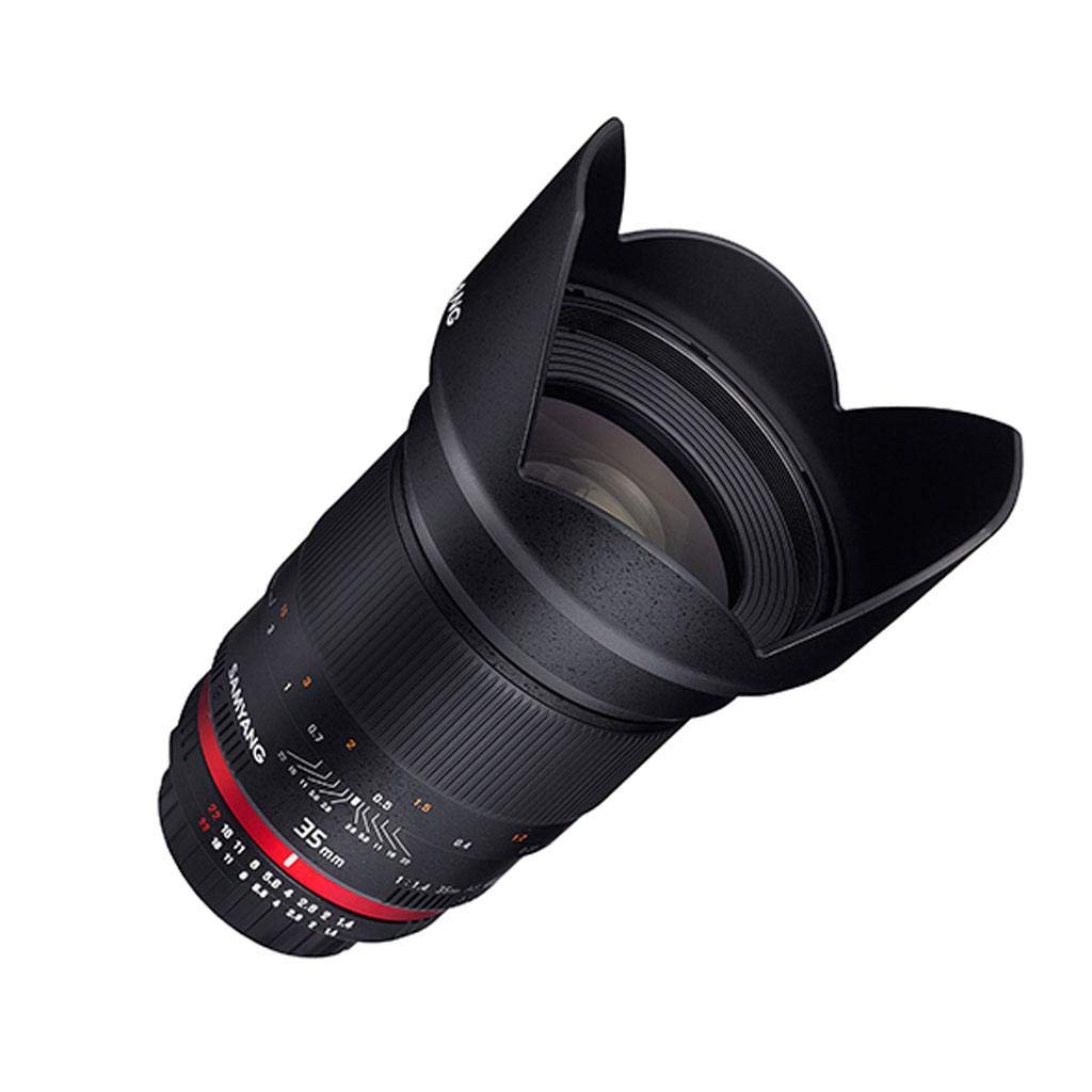 Amazon | SAMYANG 単焦点レンズ 35mm F1.4 キヤノン EF用 フルサイズ