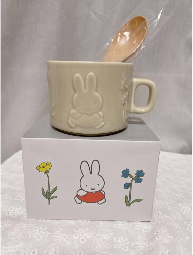 Amazon.co.jp: 完売品 ミッフィー スープマグ＆スプーンセット studio