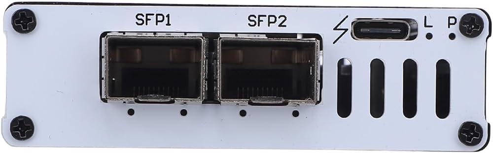 Amazon.com: Thunderbolt 3 10G Ethernet Adapter, SFP Port, 10 Gbps