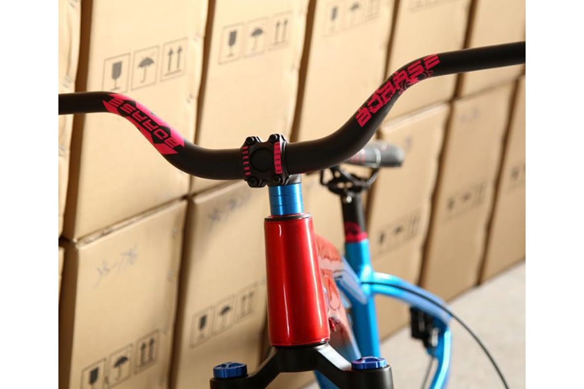 Amazon.co.jp: MTB ライザーバー 31.8mm 上昇75mm BMX DH XC AM FR用