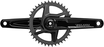 Amazon | SRAM RIVAL D1クランクセット 幅165mm 1x 12速ブラックダブ