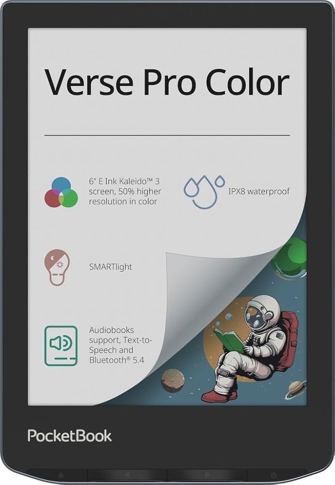 Amazon.com: PocketBook Verse Pro Color | Super Thin and Compact 6