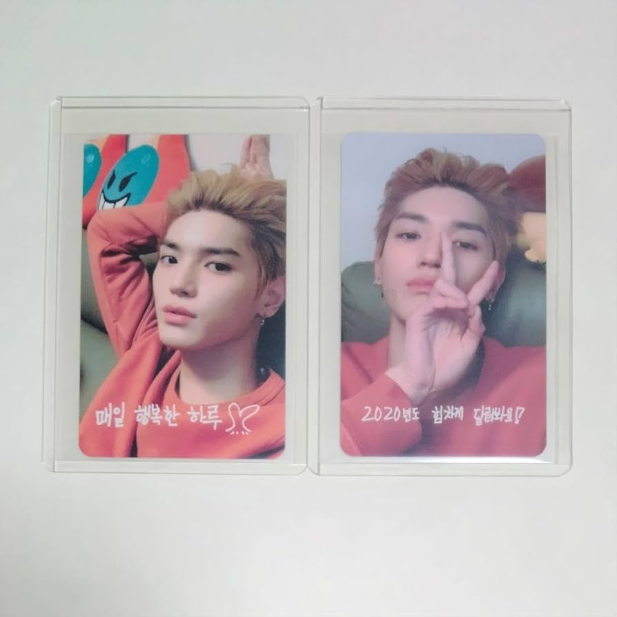 NCT 127 テヨン 2019 Winter 韓国 ペンミ トレカ 태용 2枚 NCT テヨン